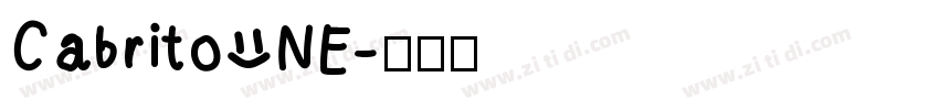 Cabrito NE字体转换